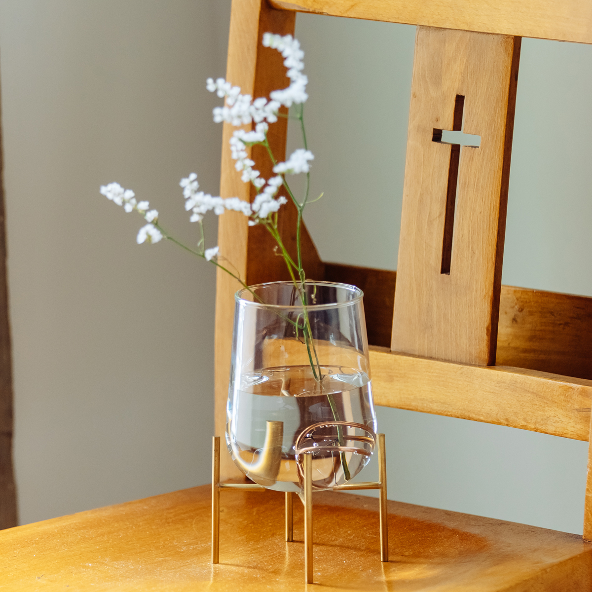 銅のフラワーライフボールS