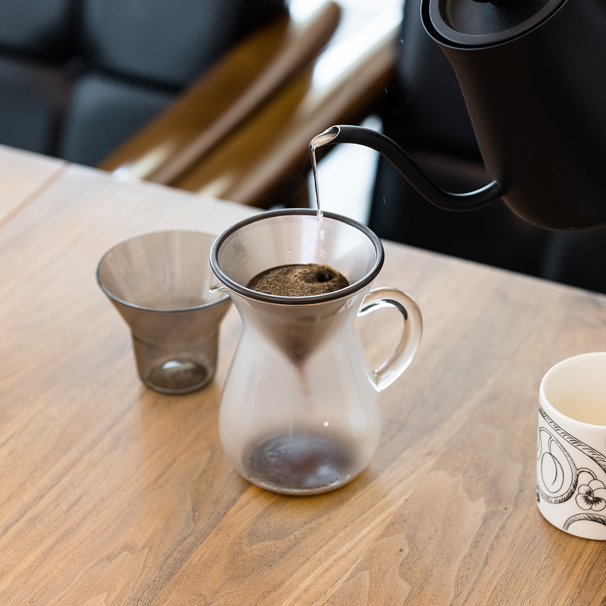 【テーブルウェアまとめ割対象】【KINTO】SCS コーヒーカラフェセット 2cups ステンレス