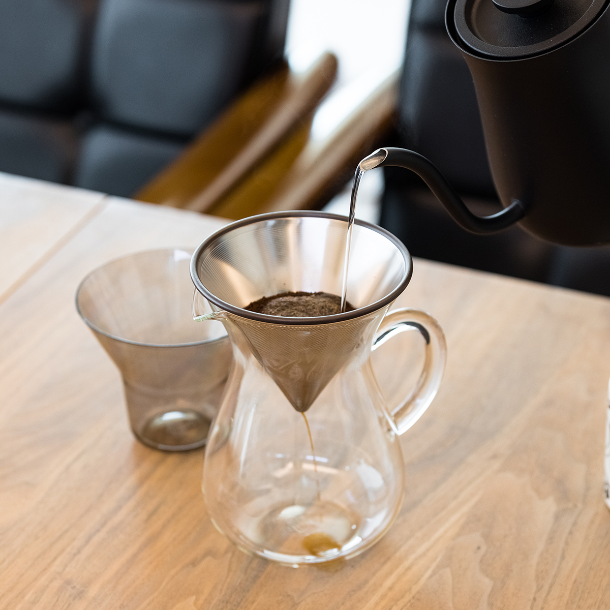 【テーブルウェアまとめ割対象】【KINTO】SCS コーヒーカラフェセット 4cups ステンレス
