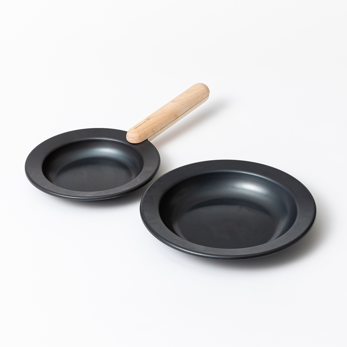 FRYING PAN JIU】フライパンS+Mサイズ ハンドルセット ブナ | itomani