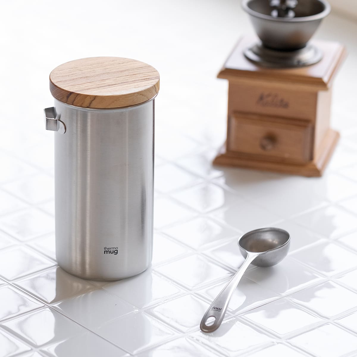 【thermo mug】TSUBAME 燕 COFFEE CANISTER コーヒーキャニスターL (HOOK)_T-CCL21