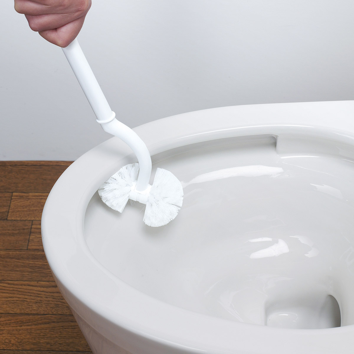 【3BUY20%OFF対象】【marna】2in1 SLIMトイレブラシ