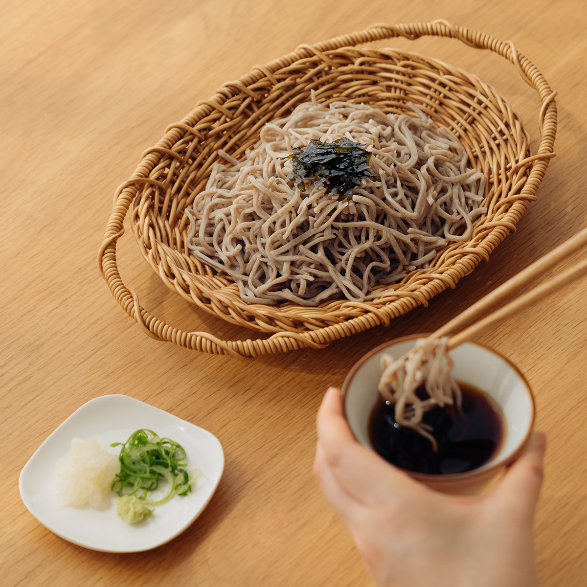 洗えるカゴ ざるオーバルS
