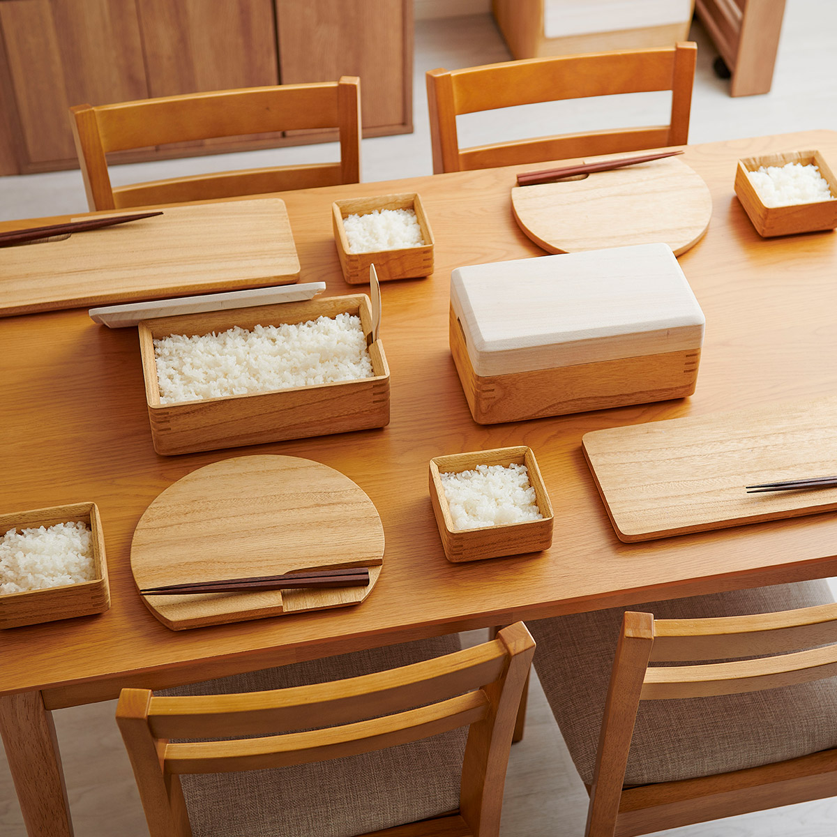 桐製レンジ対応蒸し鉢