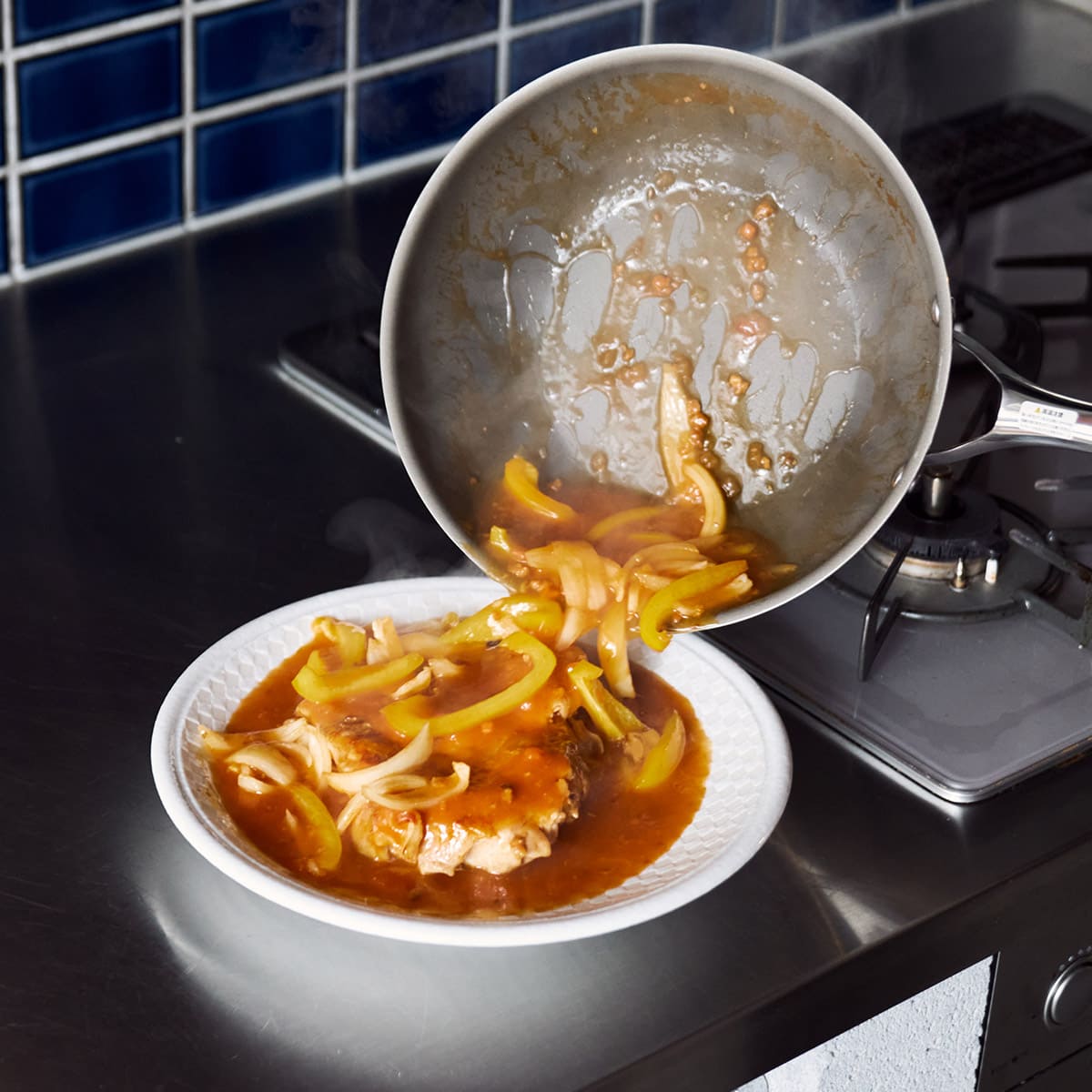 【CORELLE】DuraNano ウォックパン24cm