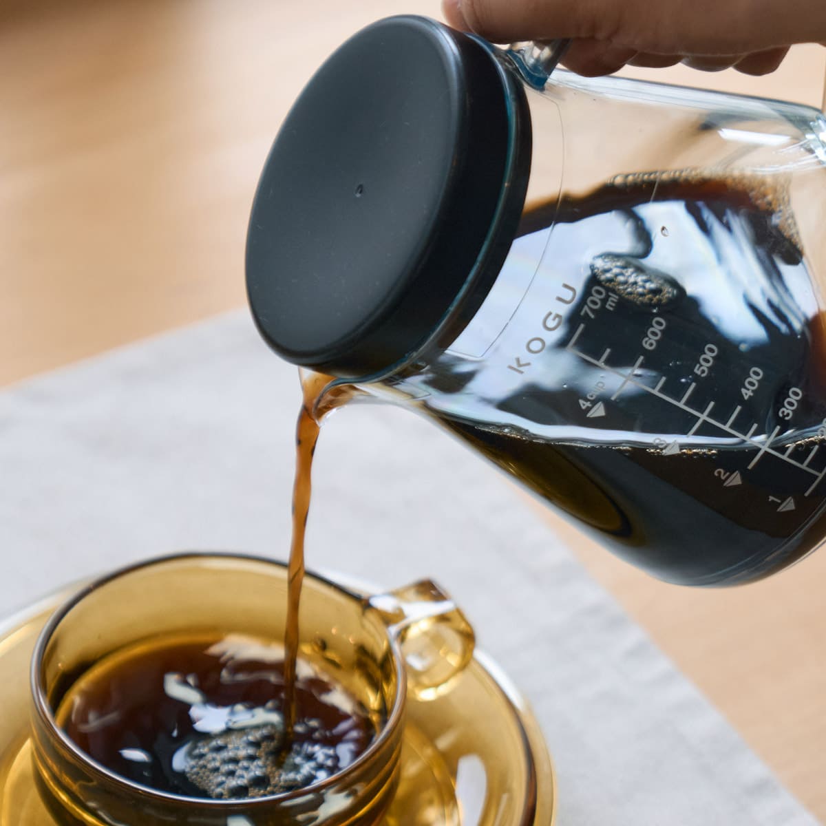 【珈琲考具】割れにくいサーバー(700ml)