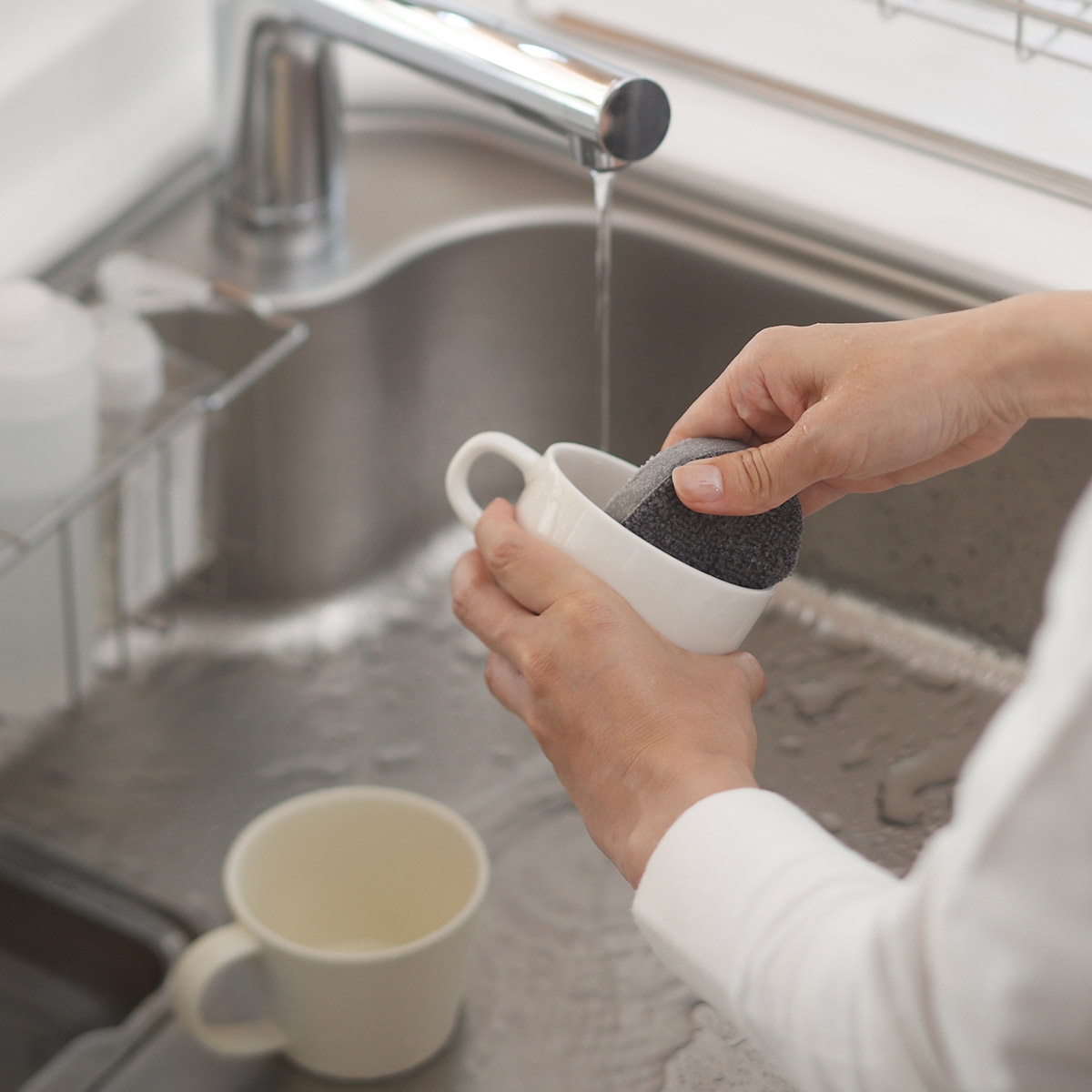 【marna】茶しぶ落とし 2個入り グレー