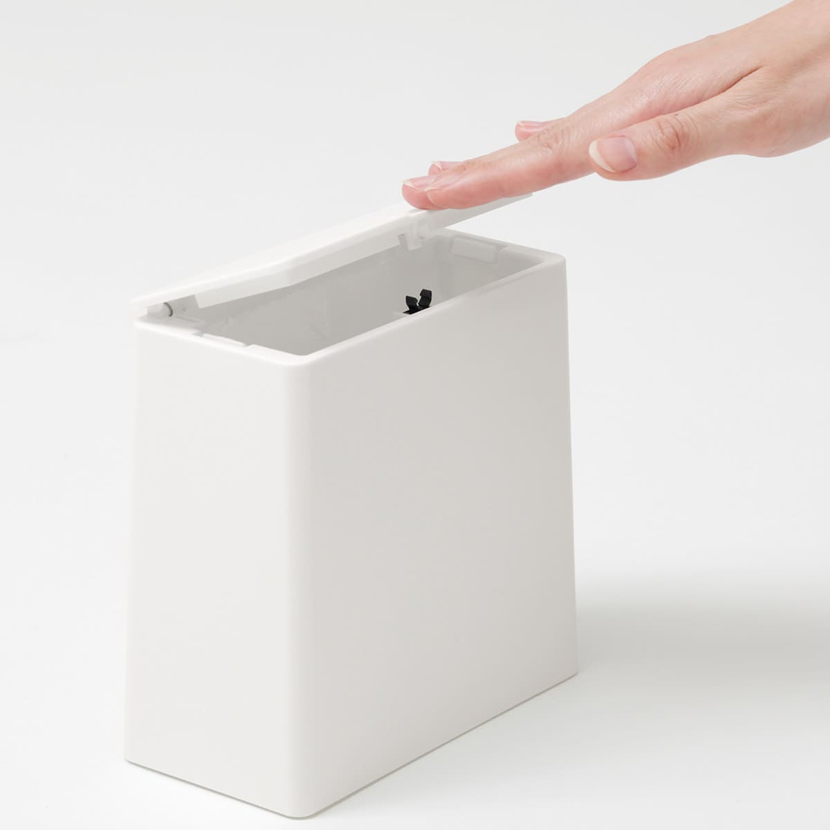 【ideaco】TUBELOR mini flap フタ付きゴミ箱