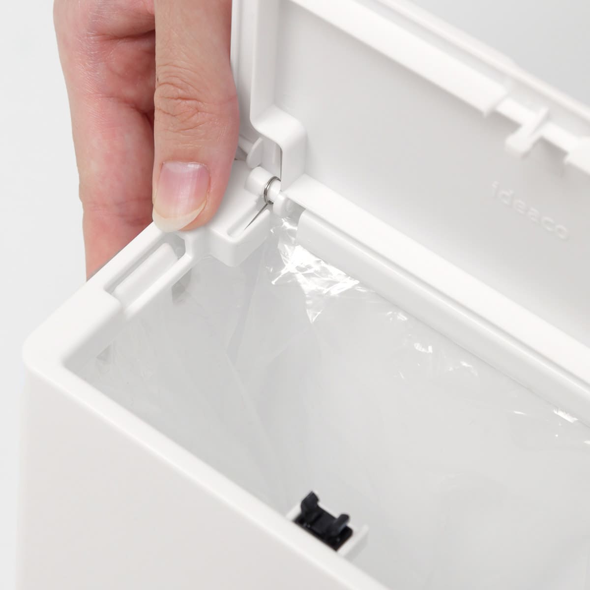 【ideaco】TUBELOR mini flap フタ付きゴミ箱