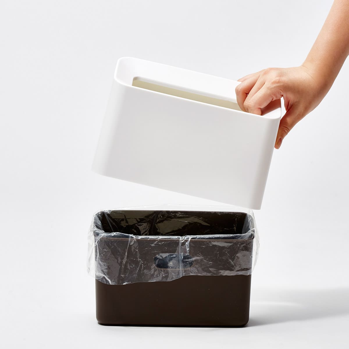 【ideaco】TUBELOR Cotton Trash 角型ゴミ箱