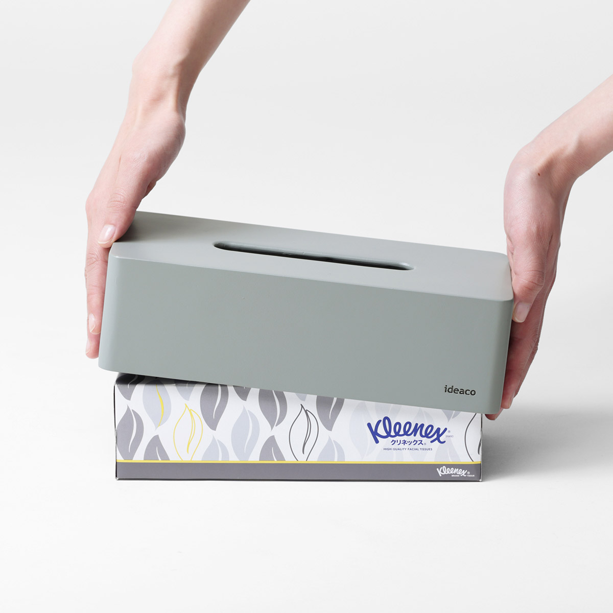 【ideaco】box grande ティッシュケース