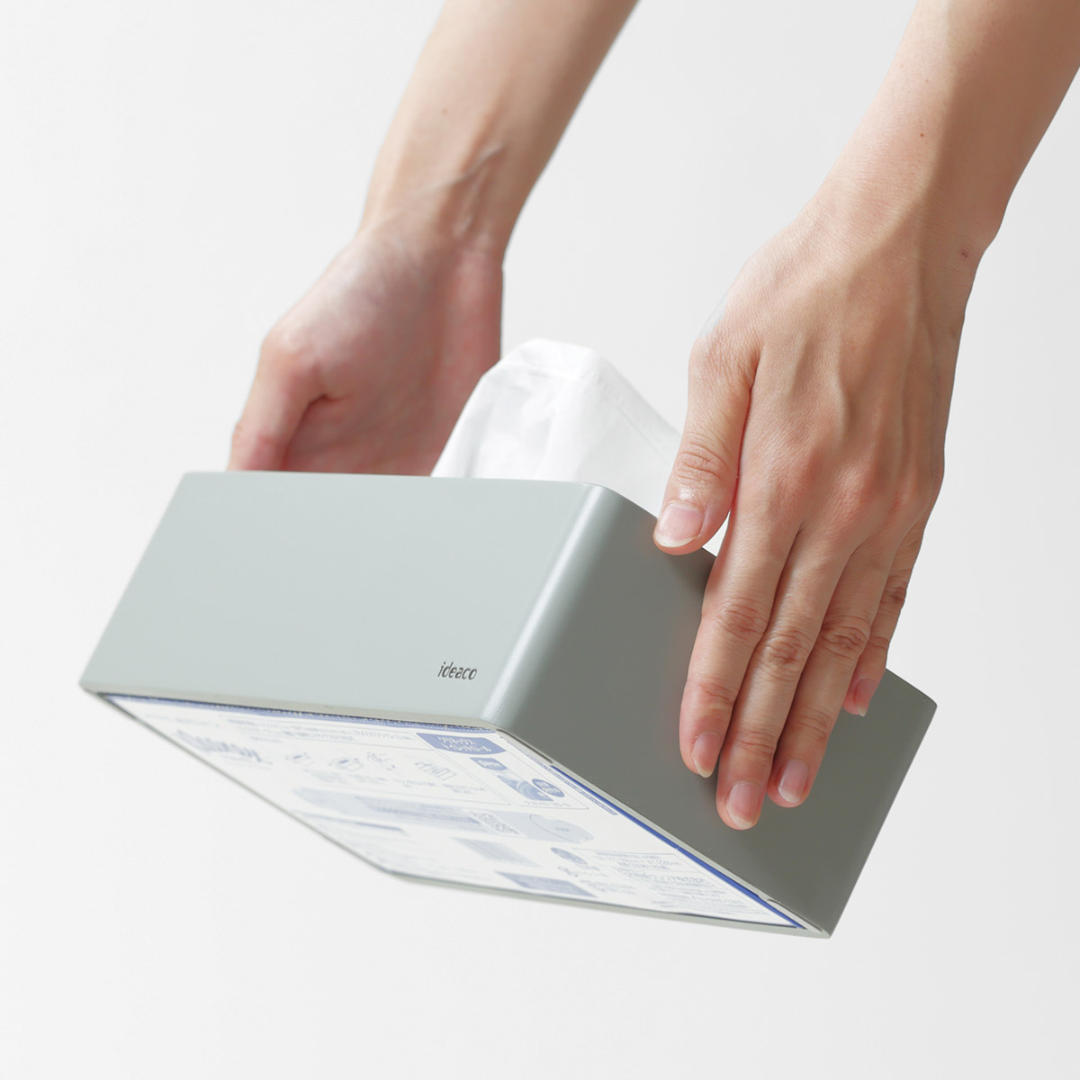 【ideaco】box grande ティッシュケース