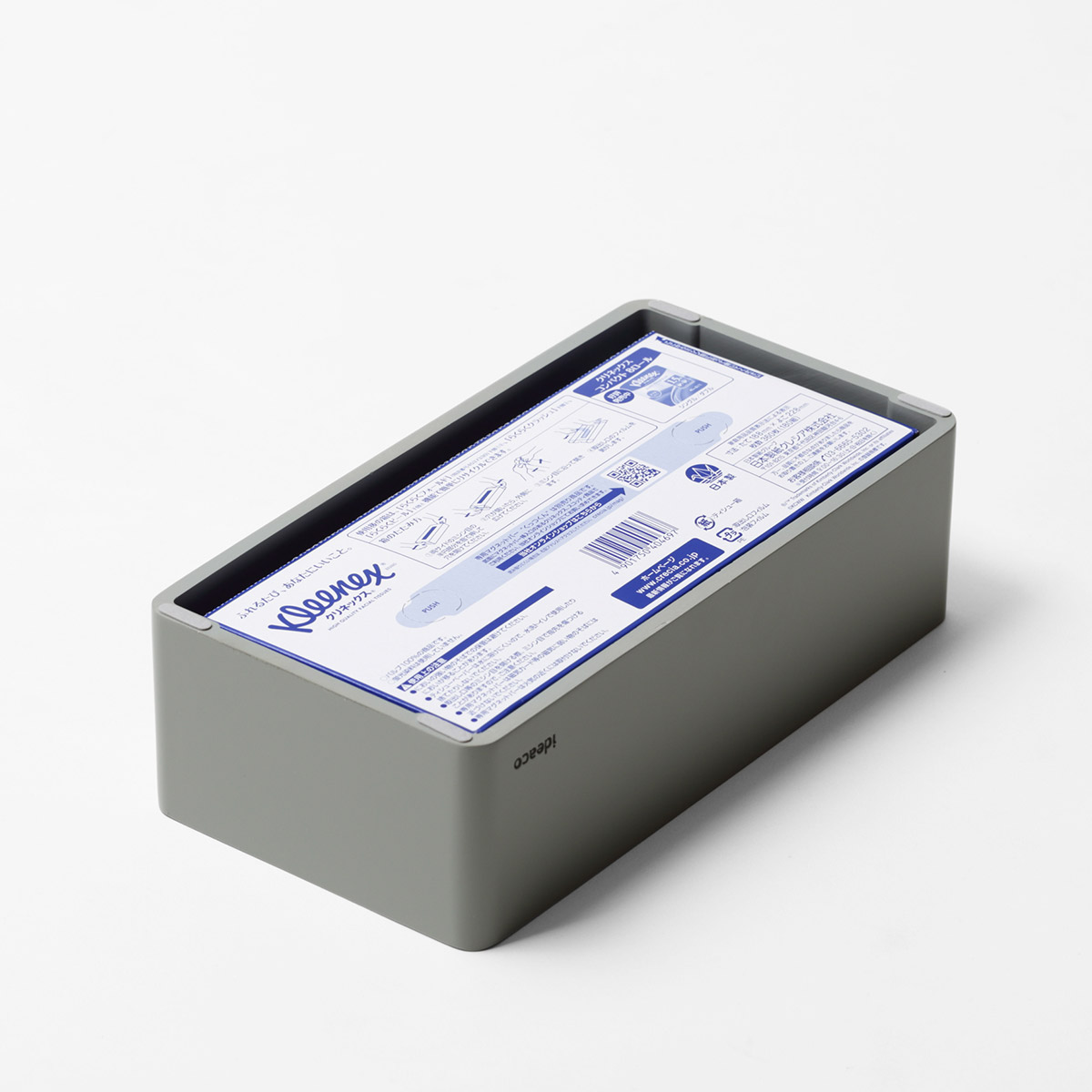 【ideaco】box grande ティッシュケース