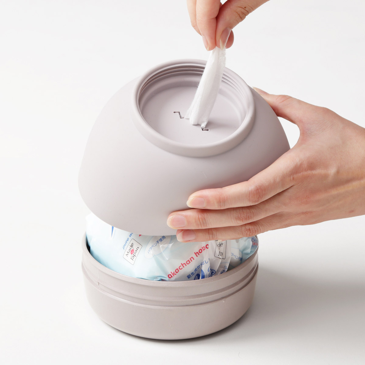 【ideaco】Mochi Moco ウェットティッシュケース