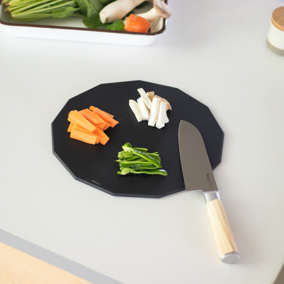 【ideaco】Cutting Board 13 Wood Fiber M