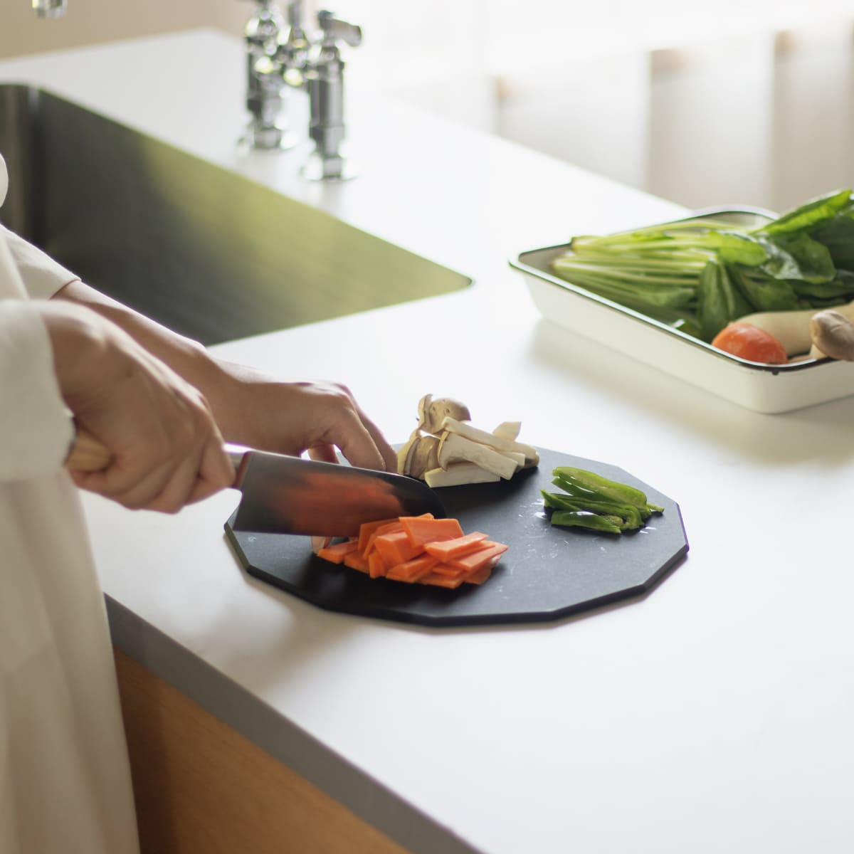 【ideaco】Cutting Board 13 Wood Fiber M