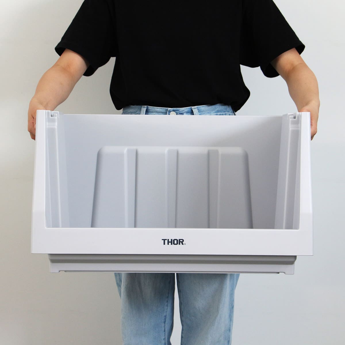 【THOR】スタッキング シェルフコンテナー 50L セット