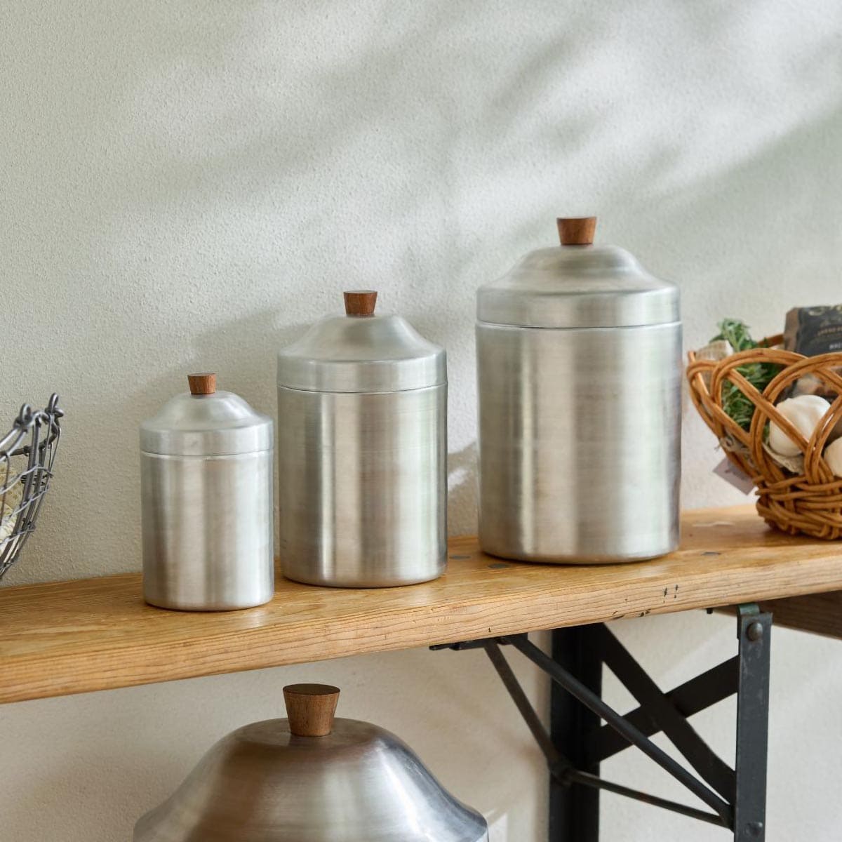 アルミキャニスター S