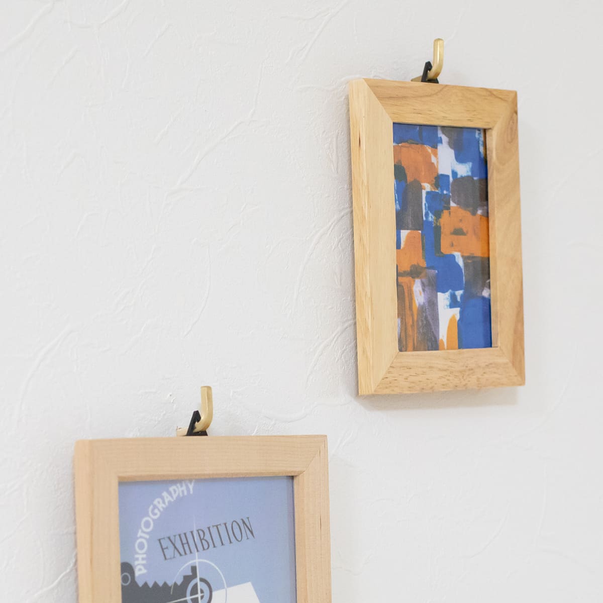 BRASSプッシュピン Ｌフック 5個入