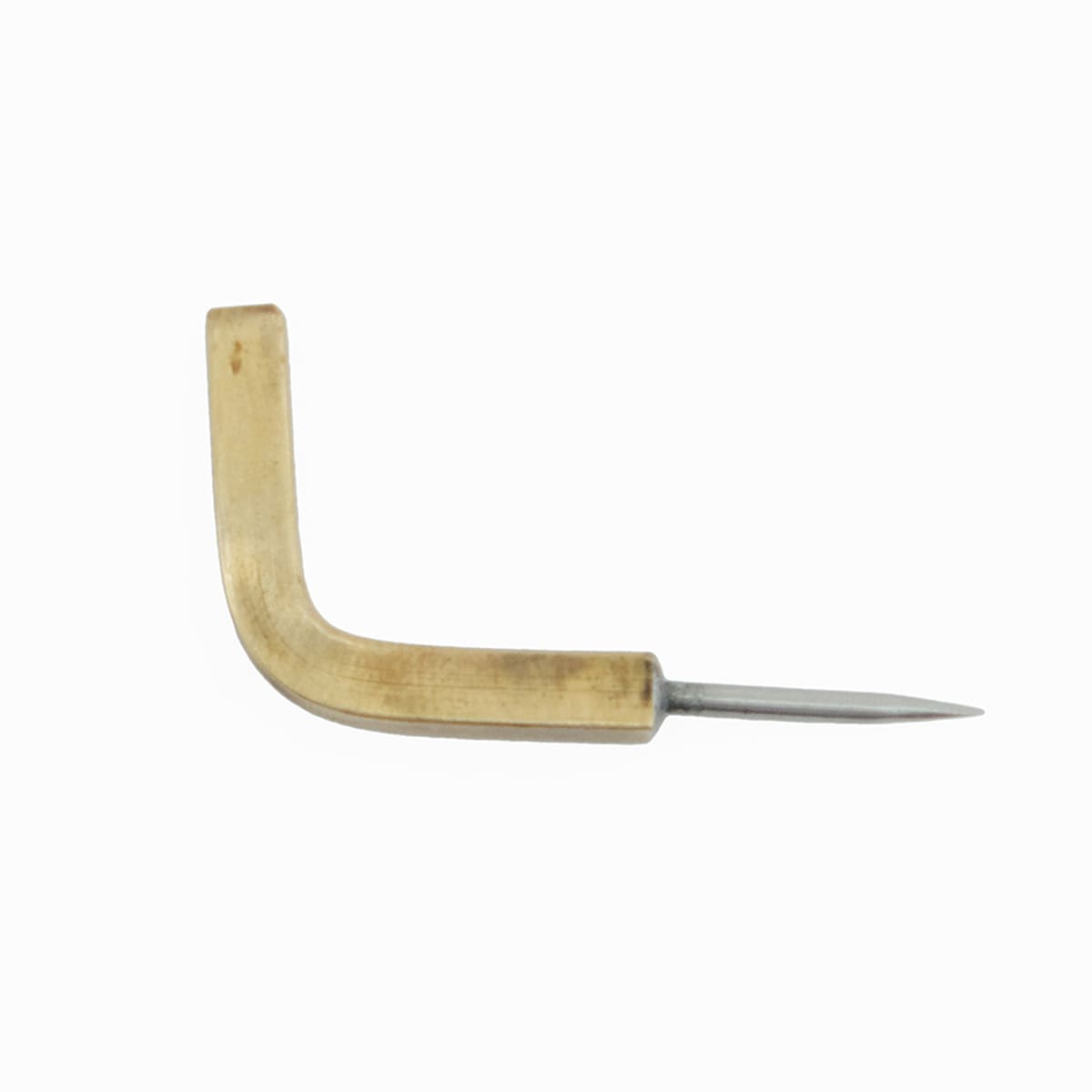 BRASSプッシュピン Ｌフック 5個入
