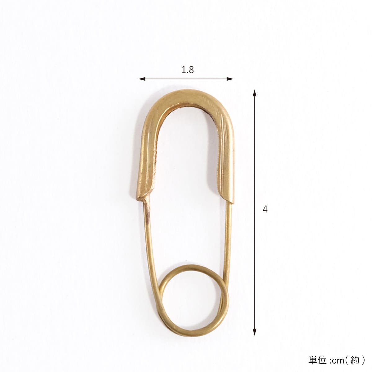 BRASSセーフティピン 6個入