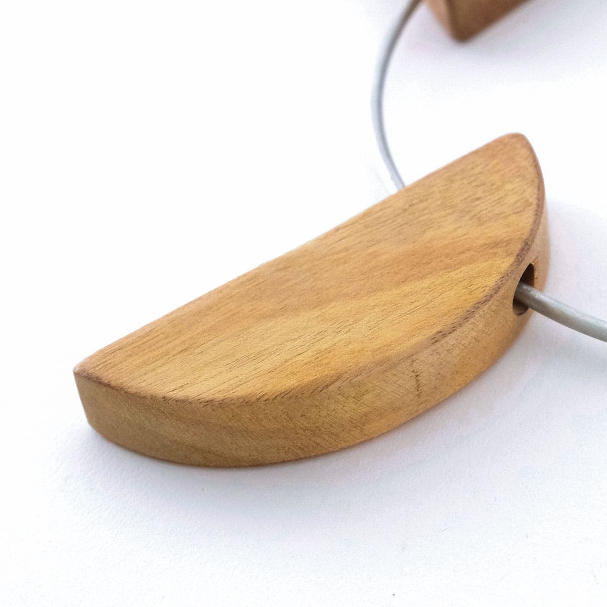 サイズが変えられる 木の鍋敷き