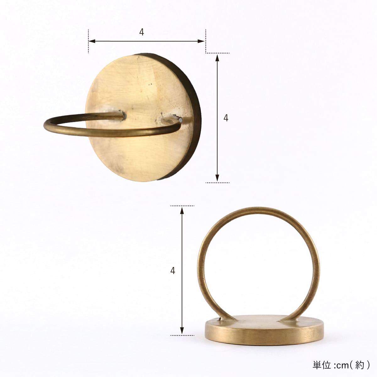 BRASSのマグネットフック