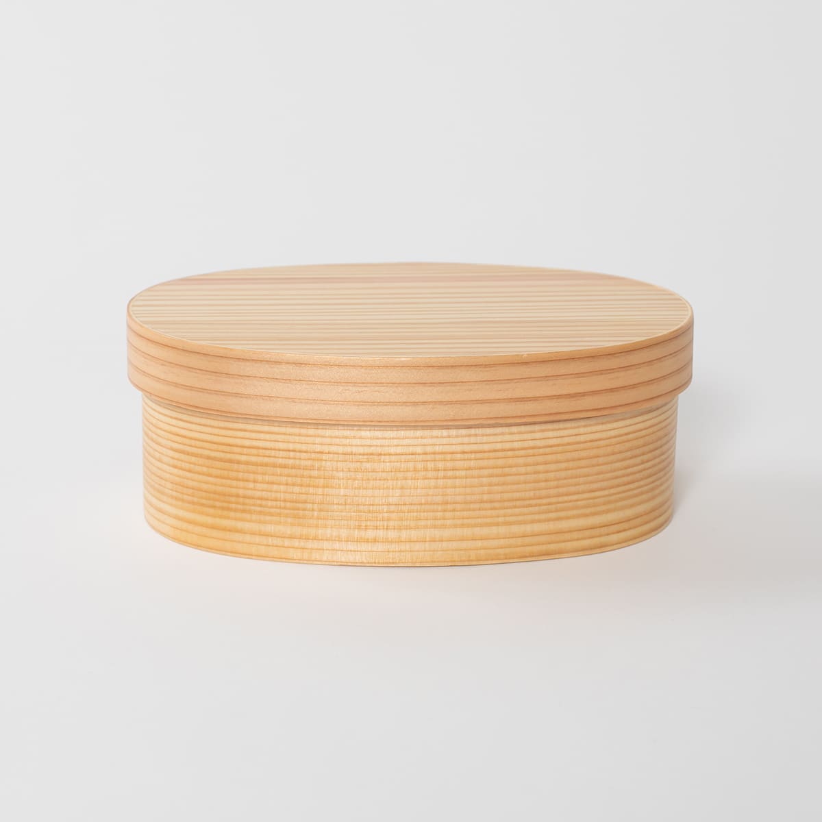 山中塗り レンジ・食洗機対応 杉の曲げわっぱ弁当箱 Sサイズ