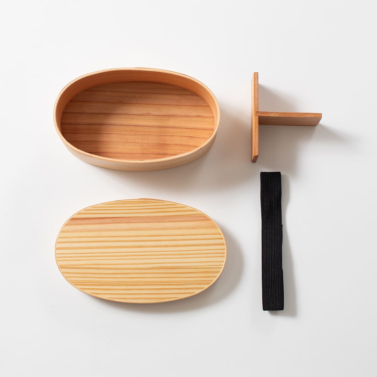 山中塗り レンジ・食洗機対応 杉の曲げわっぱ弁当箱 Sサイズ