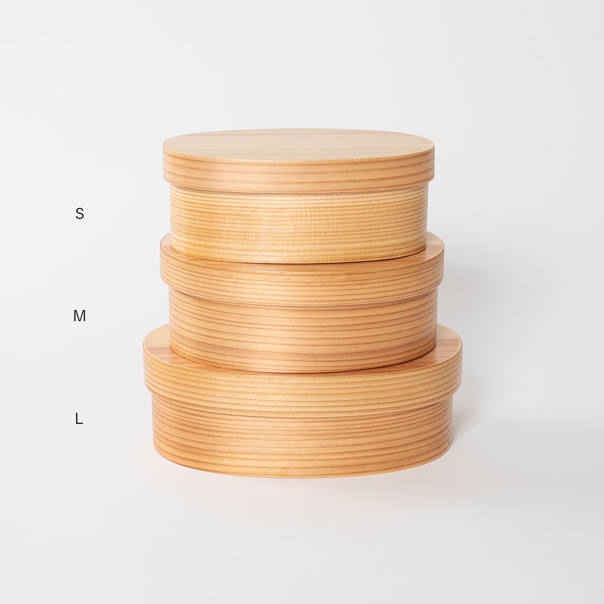 山中塗り レンジ・食洗機対応 杉の曲げわっぱ弁当箱 Sサイズ