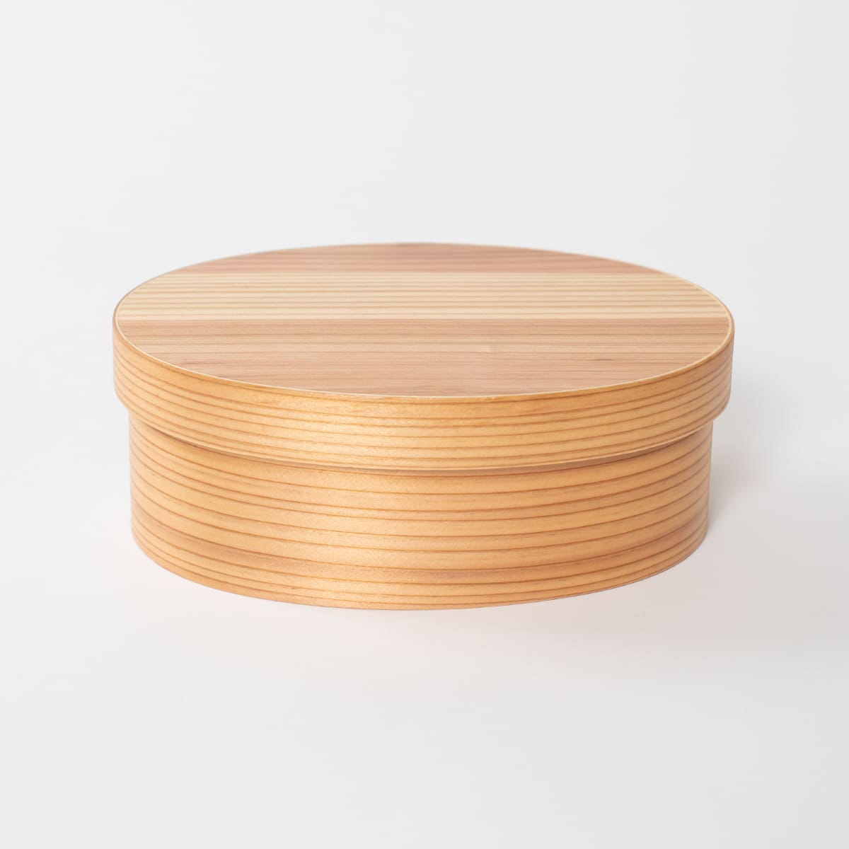 山中塗り レンジ・食洗機対応 杉の曲げわっぱ弁当箱 Mサイズ