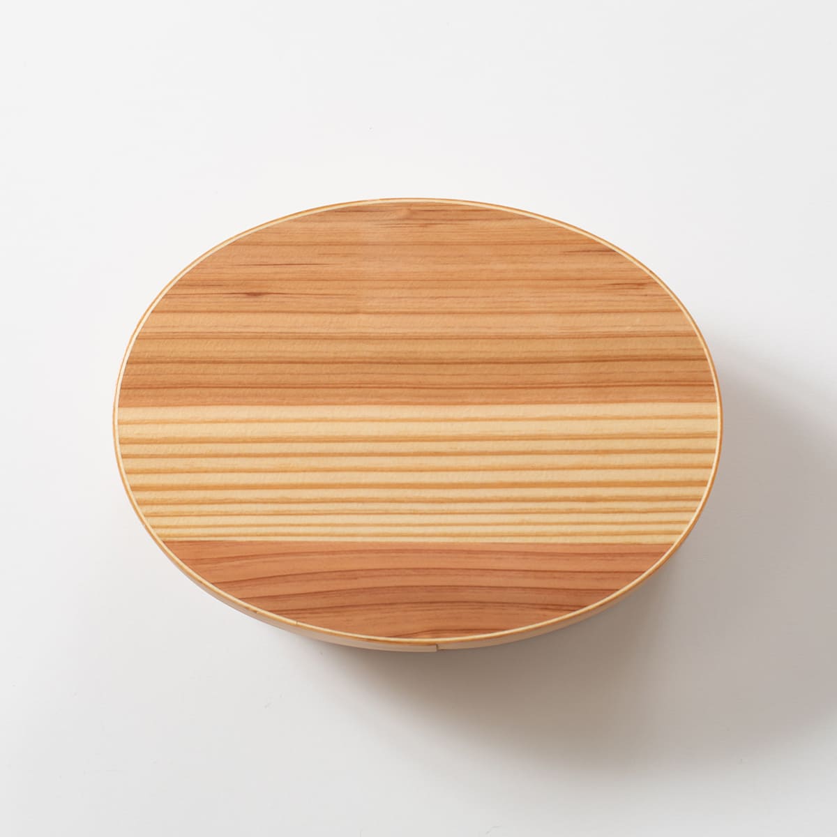 山中塗り レンジ・食洗機対応 杉の曲げわっぱ弁当箱 Mサイズ