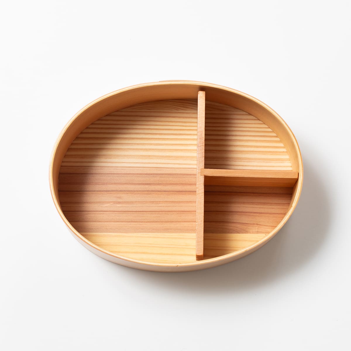 山中塗り レンジ・食洗機対応 杉の曲げわっぱ弁当箱 Mサイズ