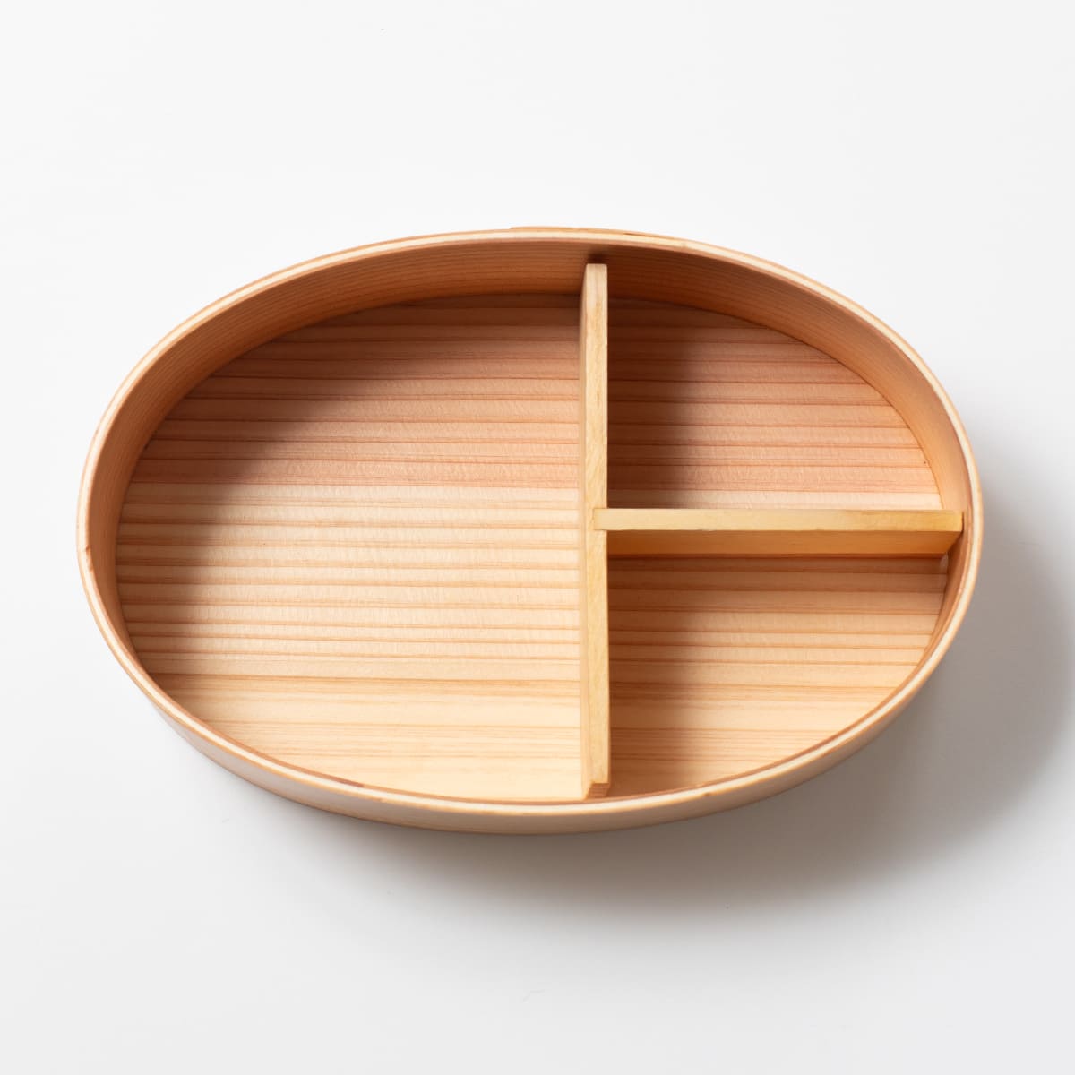 山中塗り レンジ・食洗機対応 杉の曲げわっぱ弁当箱 Lサイズ