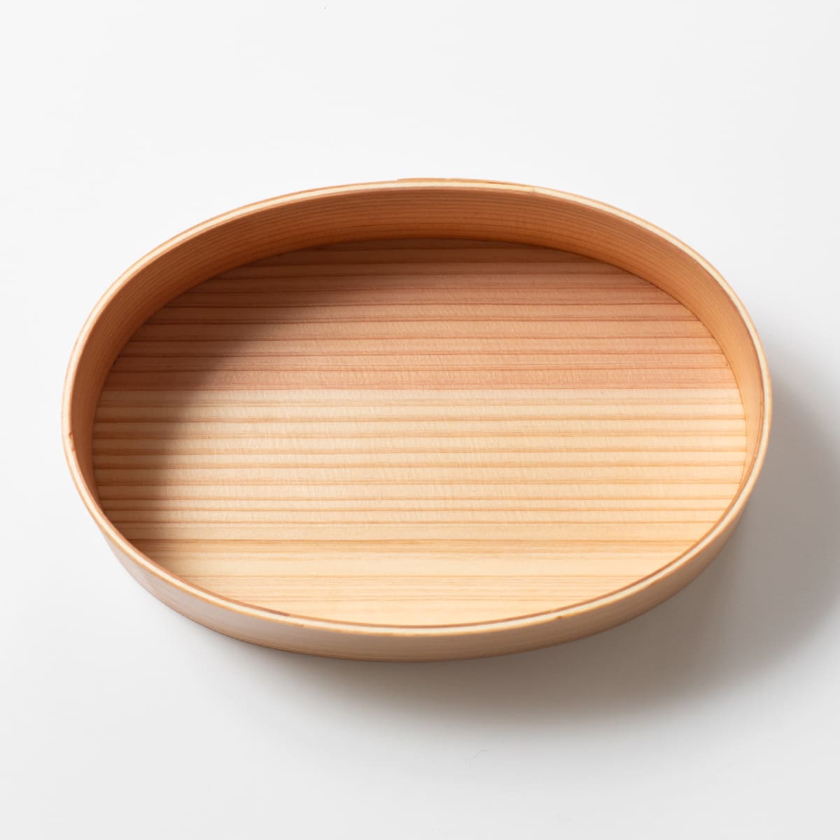 山中塗り レンジ・食洗機対応 杉の曲げわっぱ弁当箱 Lサイズ