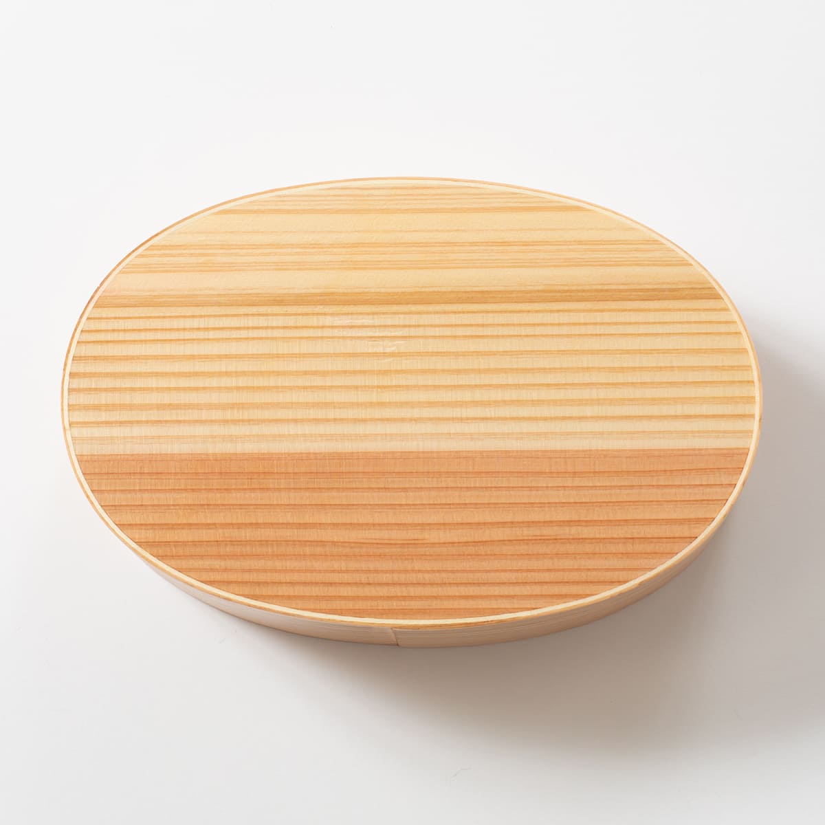 山中塗り レンジ・食洗機対応 杉の曲げわっぱ弁当箱 Lサイズ