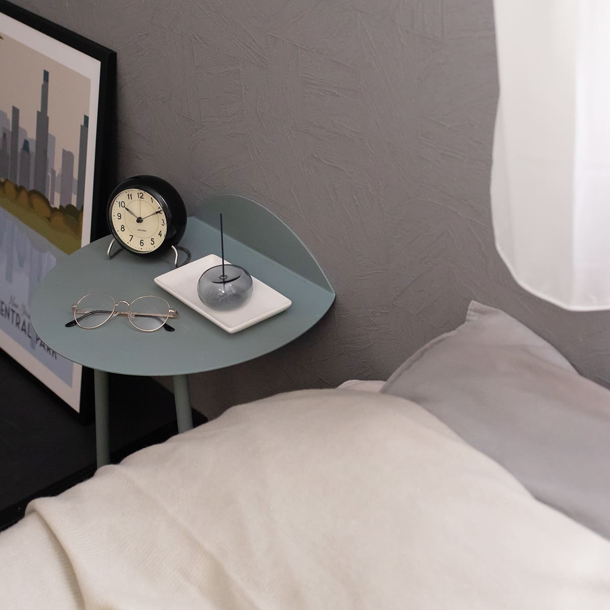 ハンドメイド吹きガラスインセンスホルダー