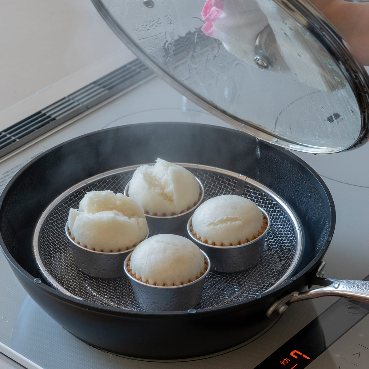 【bws SELECTION】盆ざる22cm 持ち上げフック付き