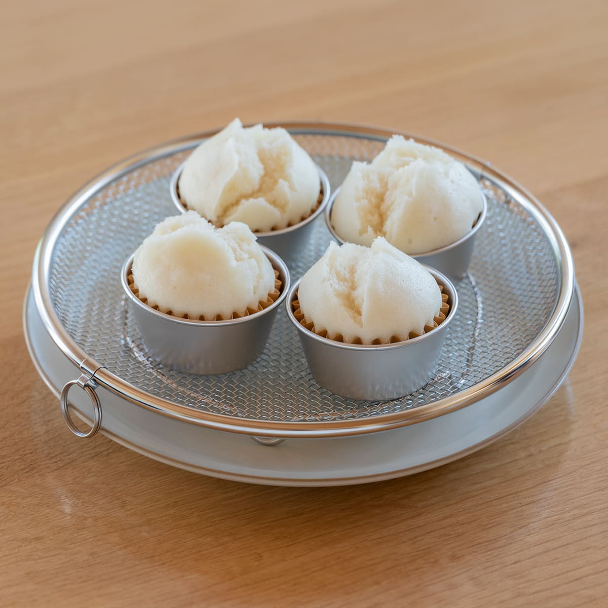 【bws SELECTION】盆ざる22cm 持ち上げフック付き