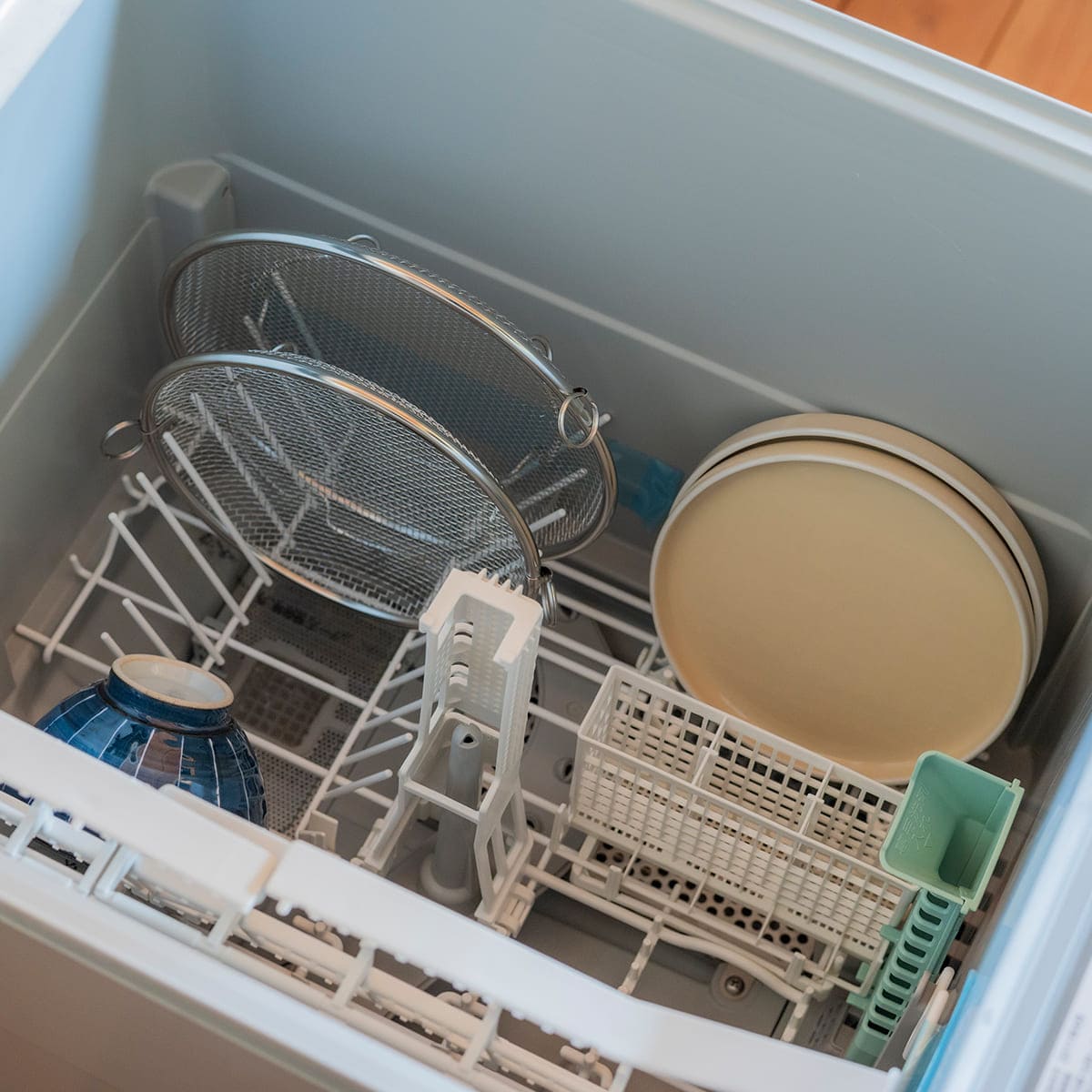 【bws SELECTION】盆ざる19・22cmセット 持ち上げフック付き