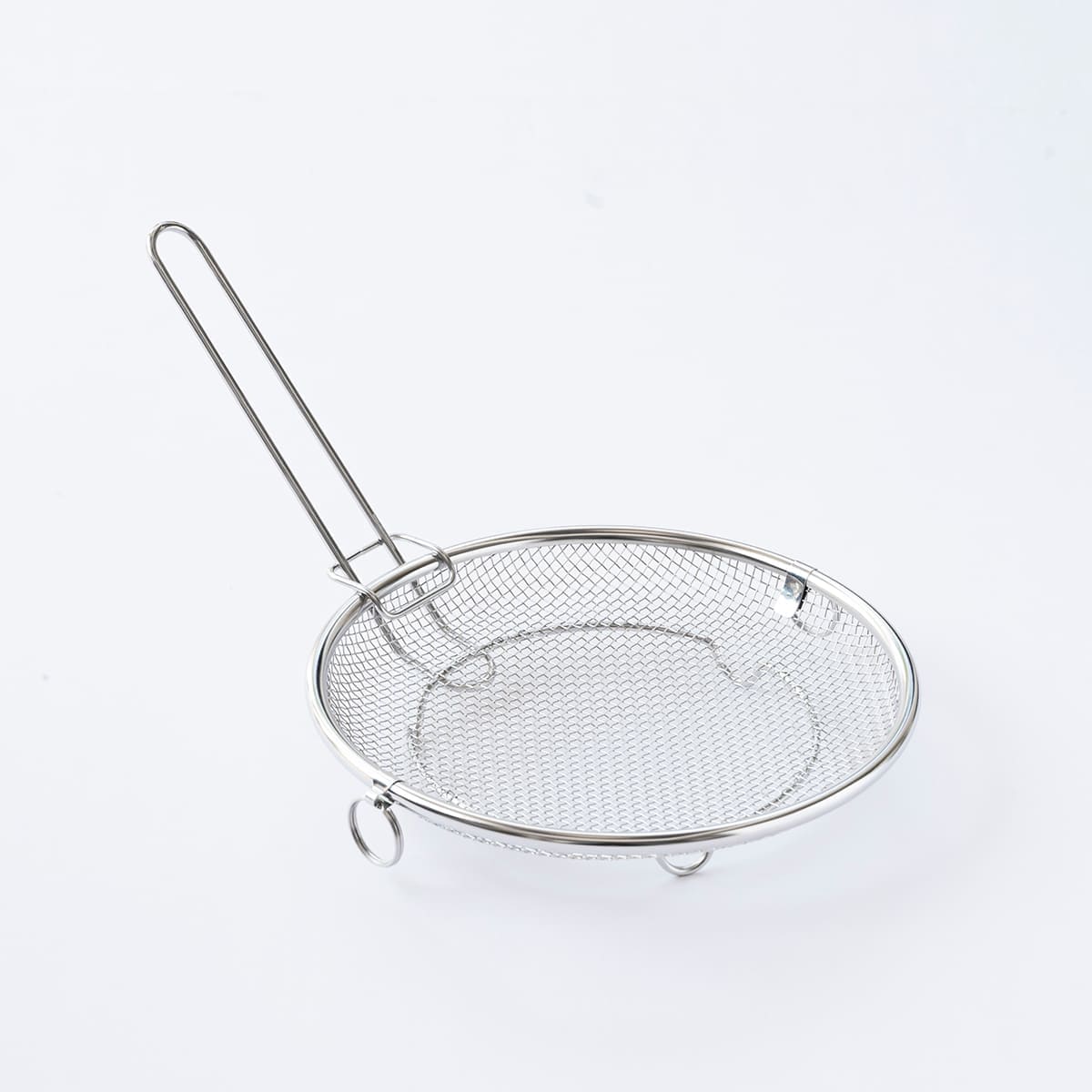 【bws SELECTION】盆ざる19・22cmセット 持ち上げフック付き