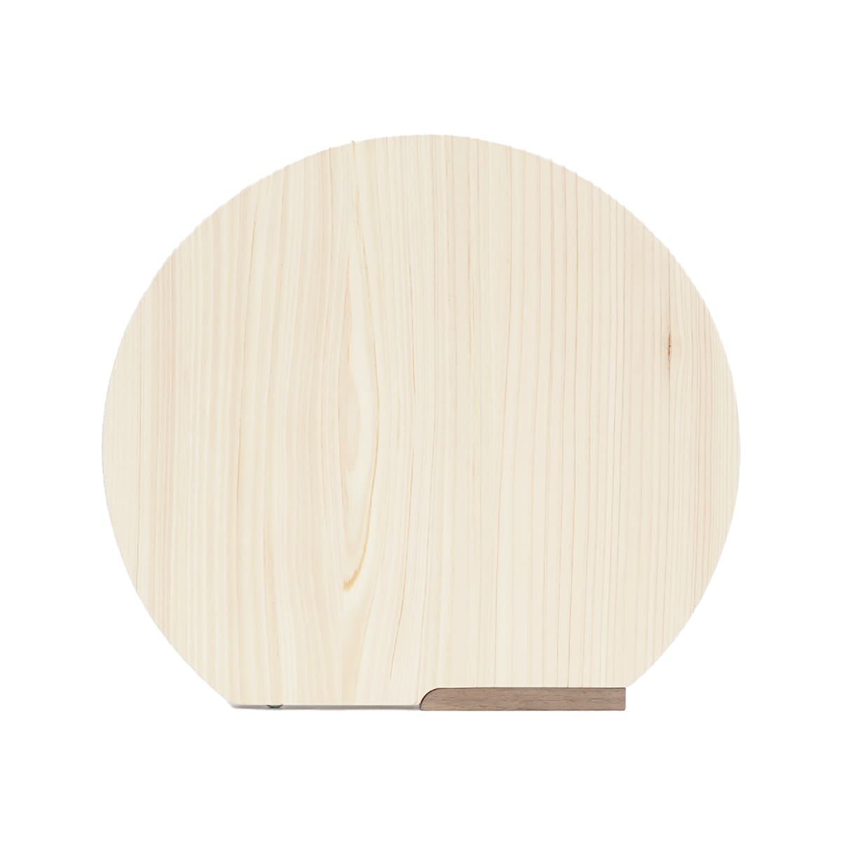 飛騨ひのき スタンド付き丸型まな板 M