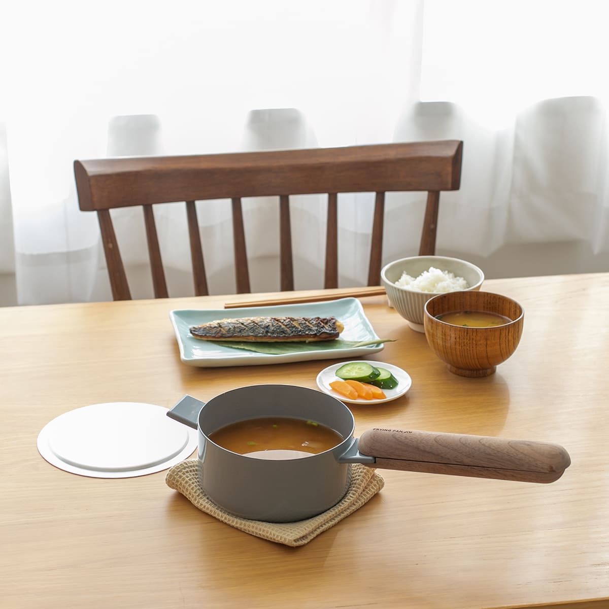 【FRYING PAN JIU】積み重ねられるフタ STACKABLE LID140