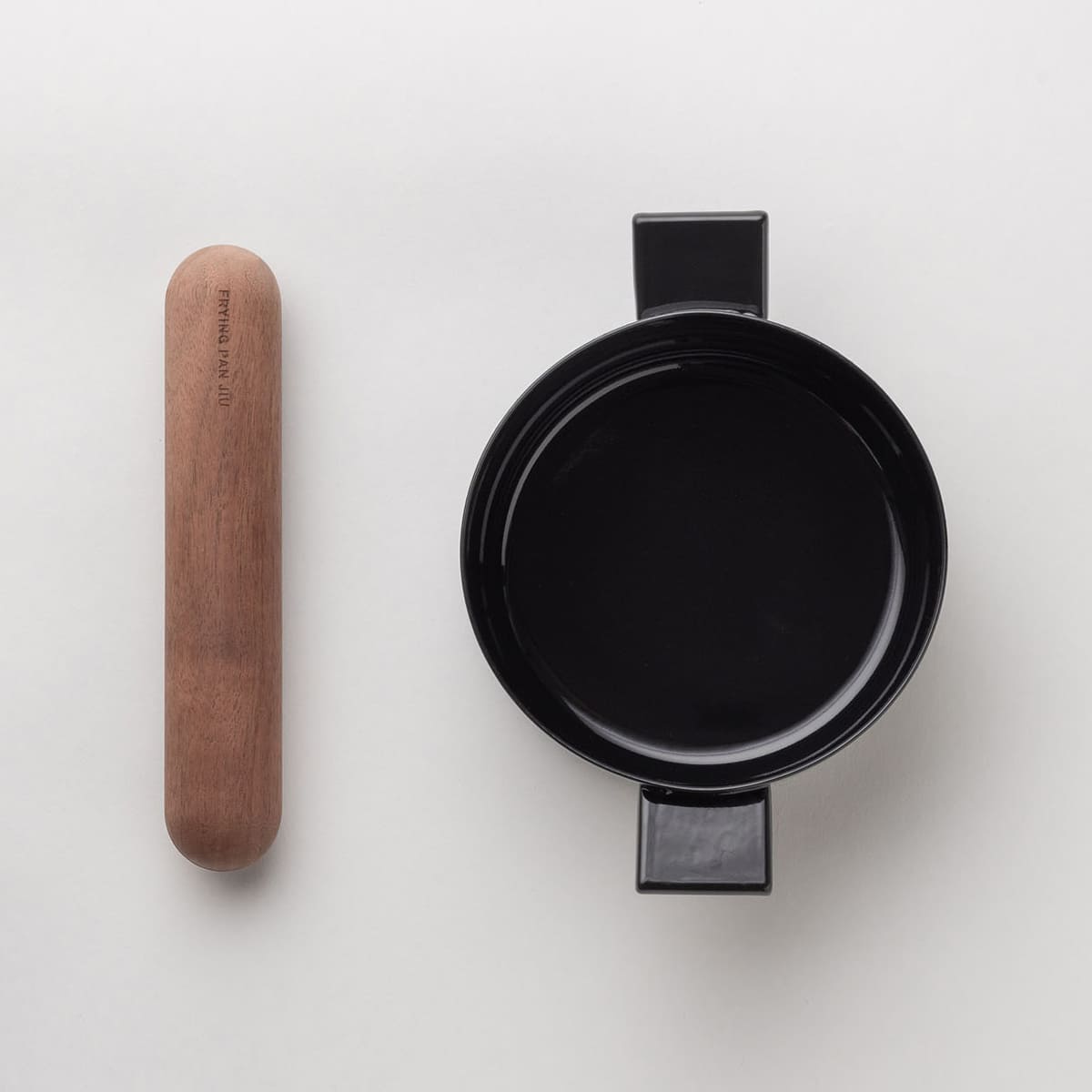 【FRYING PAN JIU】スープ S ハンドルセット ウォルナット