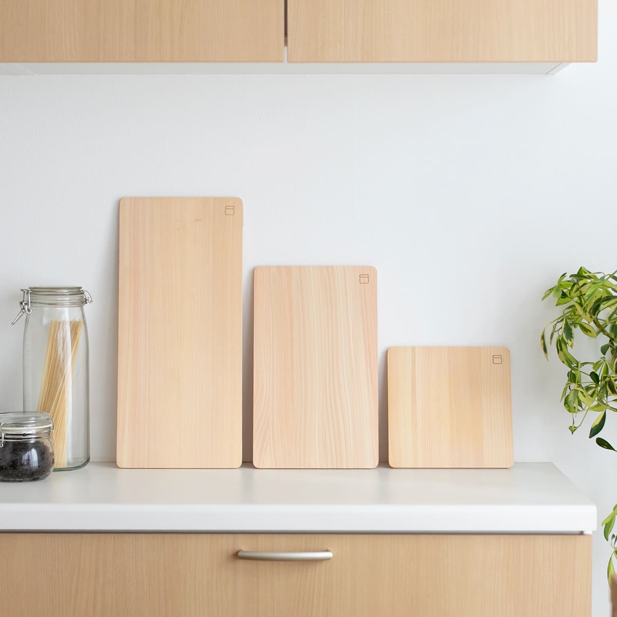 【だけメシちはるさんコラボ】四万十ひのきの極薄まな板 長方形M