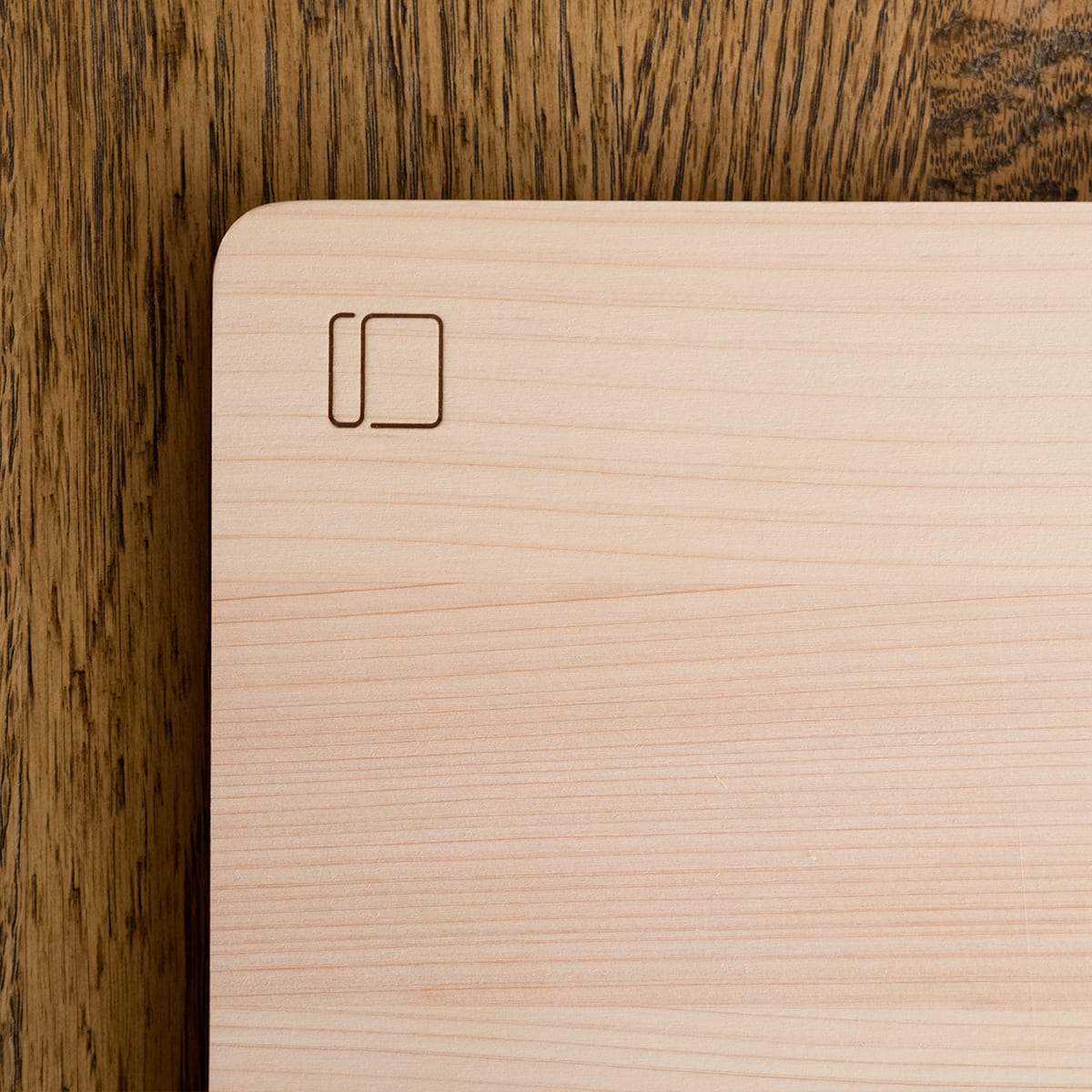 【だけメシちはるさんコラボ】四万十ひのきの極薄まな板 長方形M