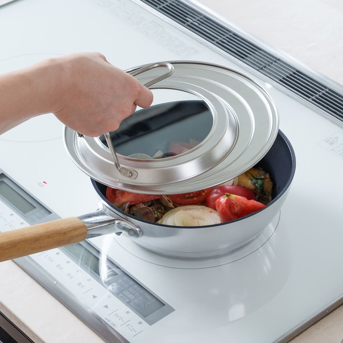 【家事問屋】フライパンカバー18～22cm対応