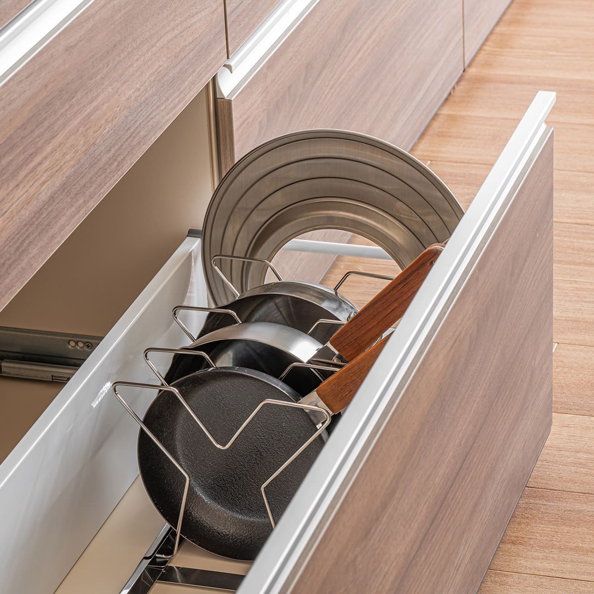 【家事問屋】フライパンカバー20～26cm対応