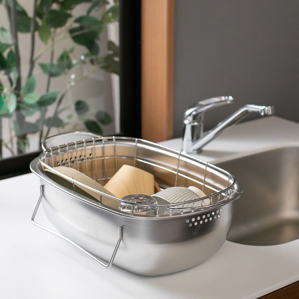 【家事問屋】水切りかご