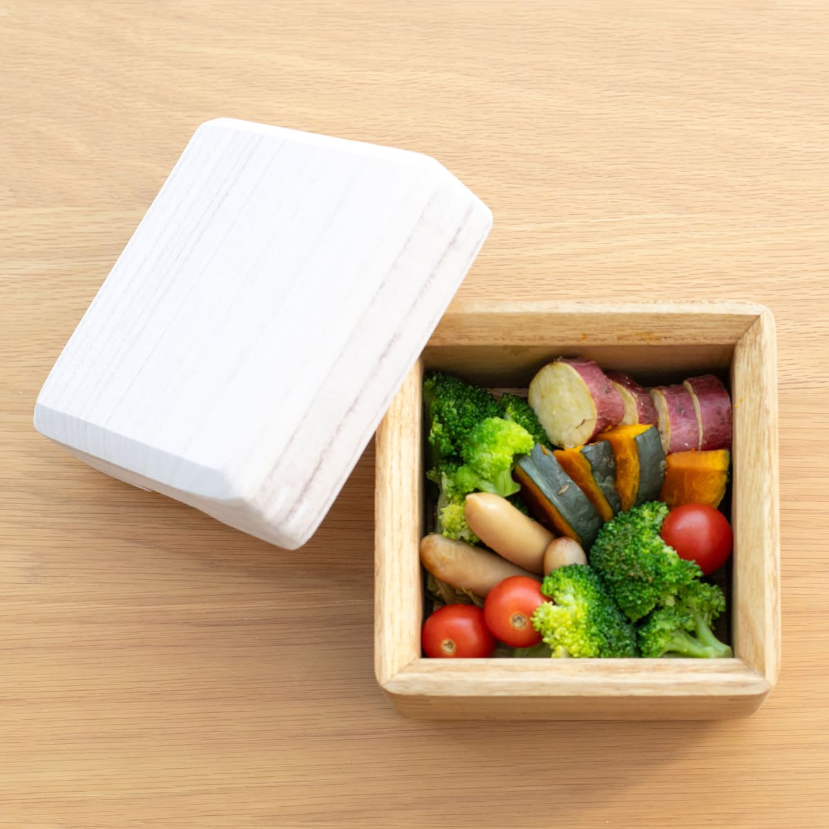 桐製レンジ対応蒸し鉢 小